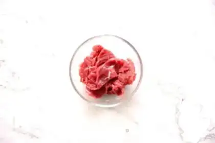 Make Steam beef step 1