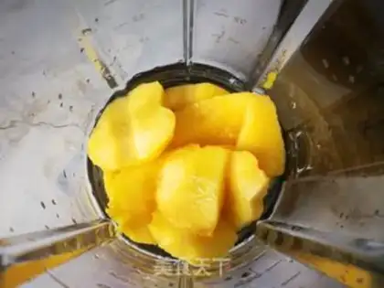 Make Peach mango juice step 3