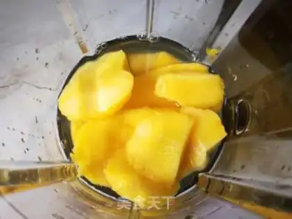 Make Peach mango juice step 4