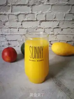 Make Peach mango juice step 7