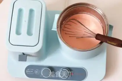 Make Italian watermelon cream step 2