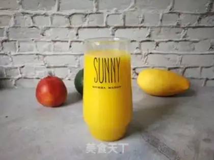 Make Peach mango juice step 8