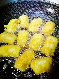 Make Fried banana cake step 5