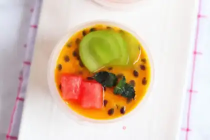 Make Italian watermelon cream step 6