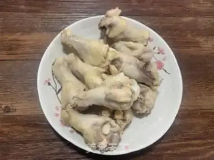 Make Chicken wings and potatoes step 2