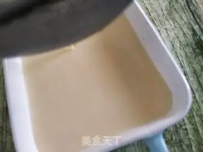 Make Cracked caramel pudding step 3