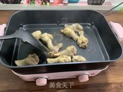 Make Chicken wings and potatoes step 5