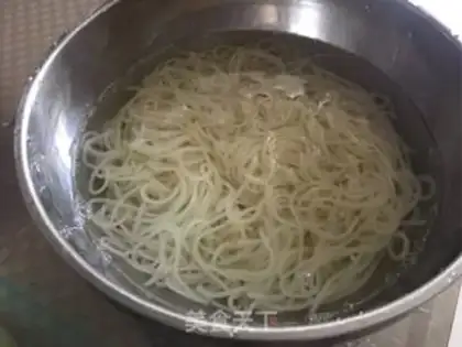 Make Cold noodles step 4