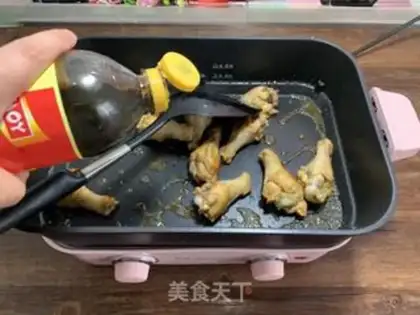 Make Chicken wings and potatoes step 8