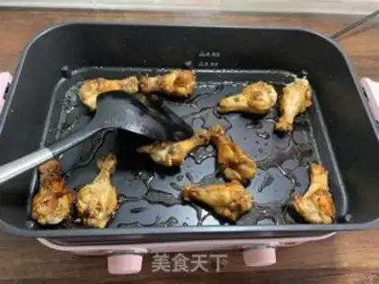 Make Chicken wings and potatoes step 9