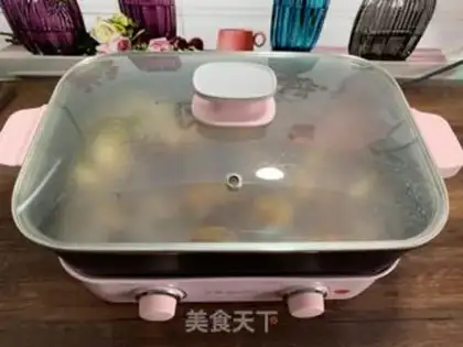 Make Chicken wings and potatoes step 12