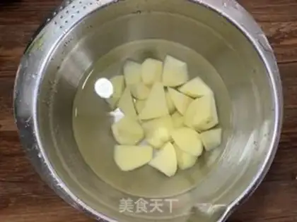 Make Chicken wings and potatoes step 13