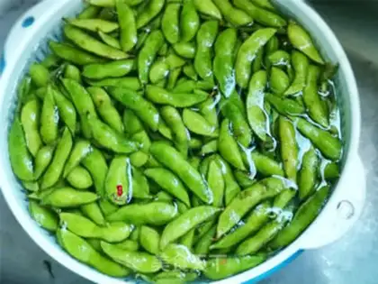 Make Salted beans step 0