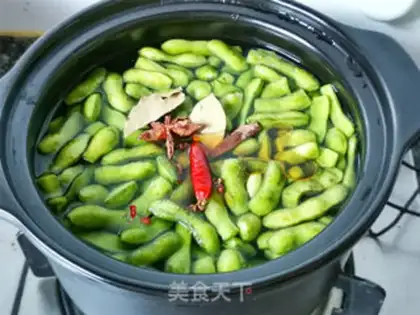 Make Salted beans step 3