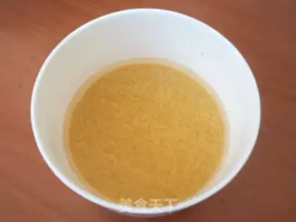 Make Blood oatmeal step 1