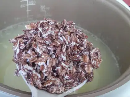 Make Blood oatmeal step 4