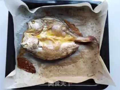 Make The souffled yellow fish step 6