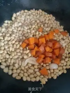 Make Three-coloured beans step 7