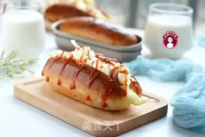 Make Hot dog bread step 12