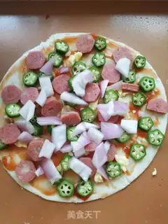 Make Hand-held pizza step 2