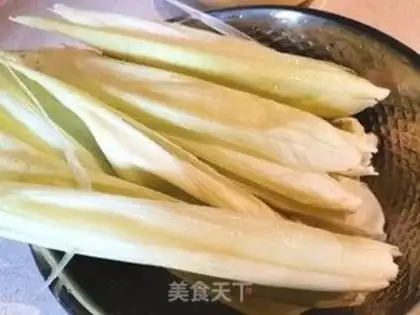Make Honey corn step 1