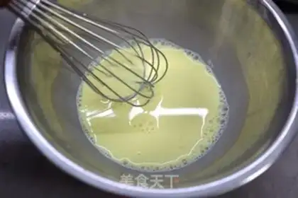 Make The pasta waffles step 2