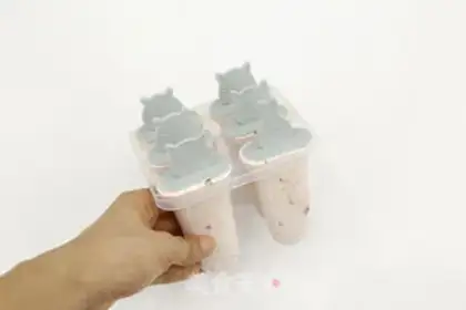 Make Berry ice cream step 3