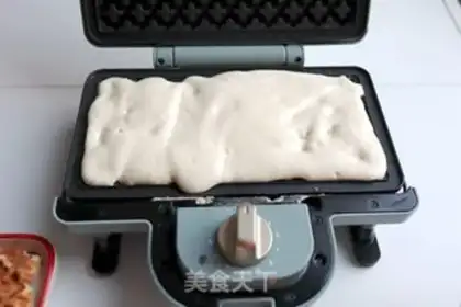 Make The pasta waffles step 13