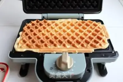 Make The pasta waffles step 14