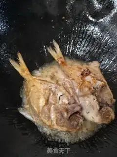 Make Red-burned even fish step 1