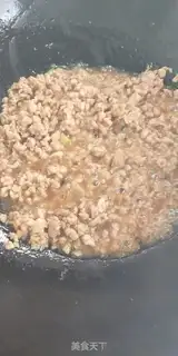 Make Meat and eggplant step 1