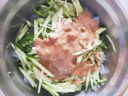 Make Slut and cucumber step 4