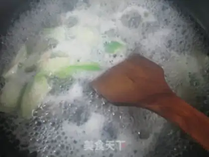Make Round toad and silk soup step 5