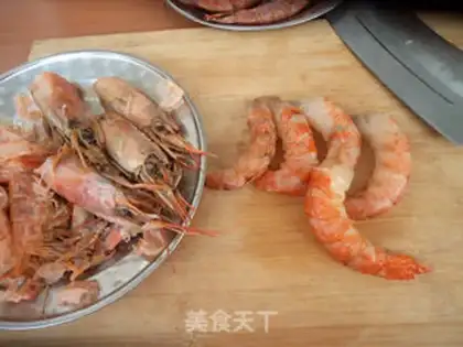 Make Red shrimp pasta step 3