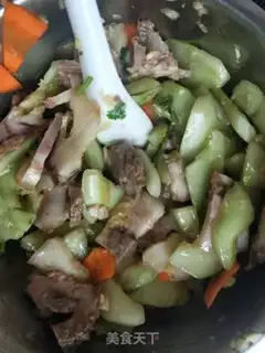 Make cucumber with pork step 7