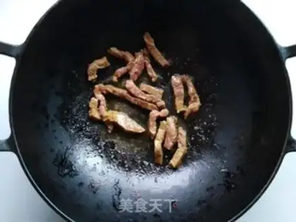 Make Crab-flavored beef step 4