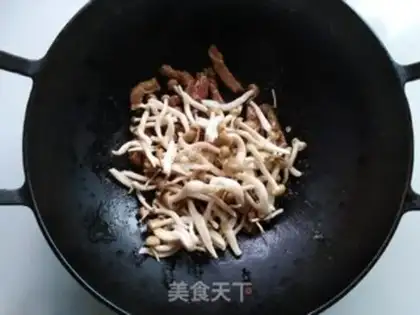 Make Crab-flavored beef step 5