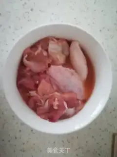 Make Yellow chicken step 2
