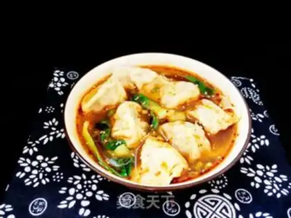 Make Sour soup dumplings step 0