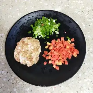 Make Meat and eggs step 0