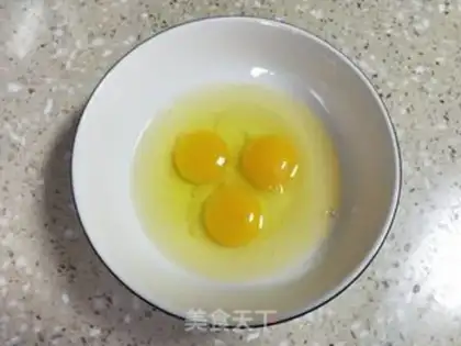 Make Meat and eggs step 1