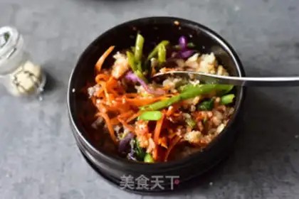 Make Rock pots of rough rice and quinoa step 5