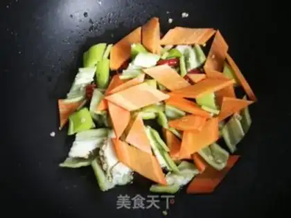 Make Carrot peppers step 4