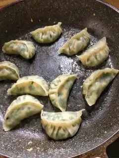 Make Cream egg dumplings step 13