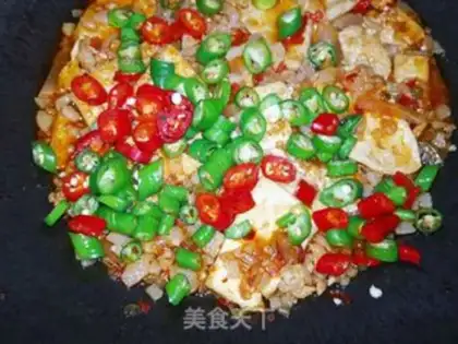 Make Fried sour tofu step 7