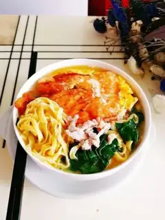 Make Egghand noodles step 21