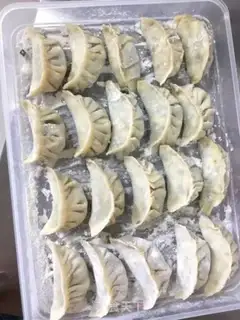 Make Cream egg dumplings step 18