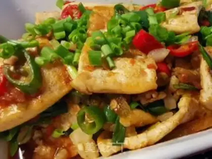 Make Fried sour tofu step 11