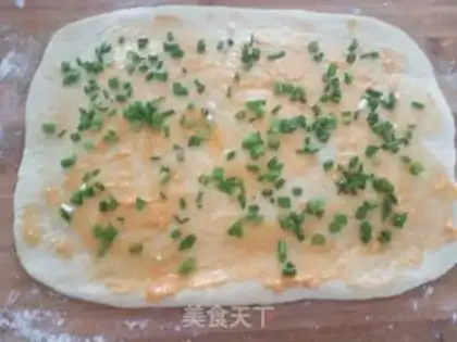 Make Onion pine toast step 7