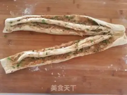 Make Onion pine toast step 10